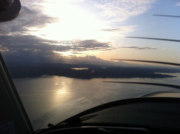 Hood Canal, from above
